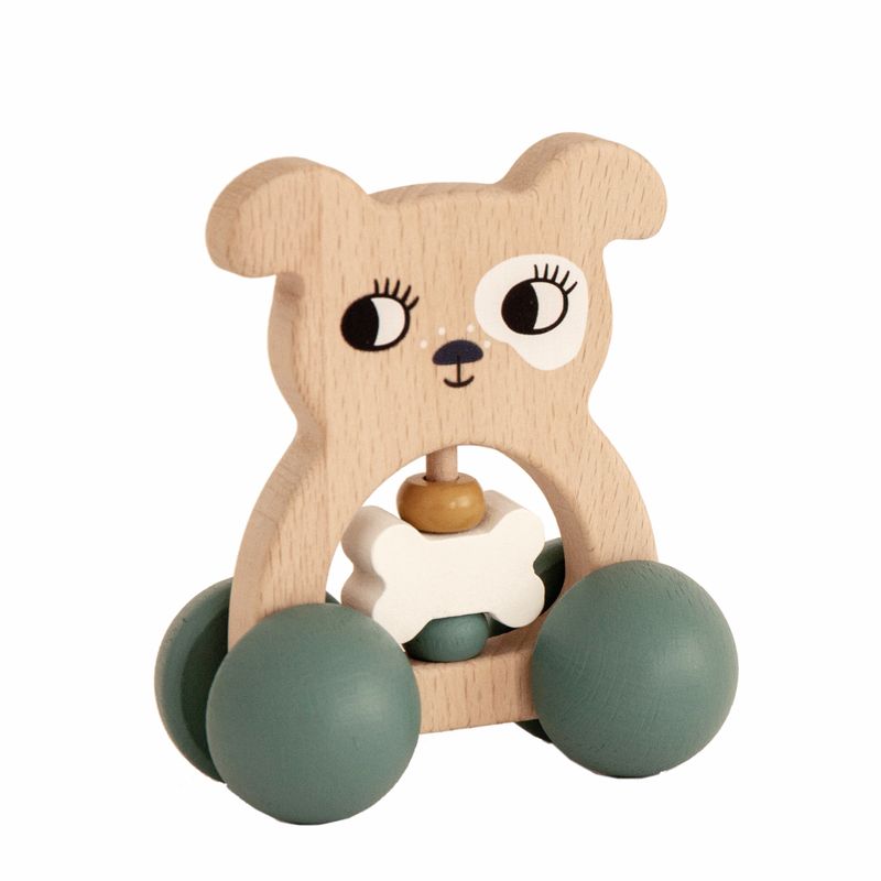 Rattle on Wheel - Dog