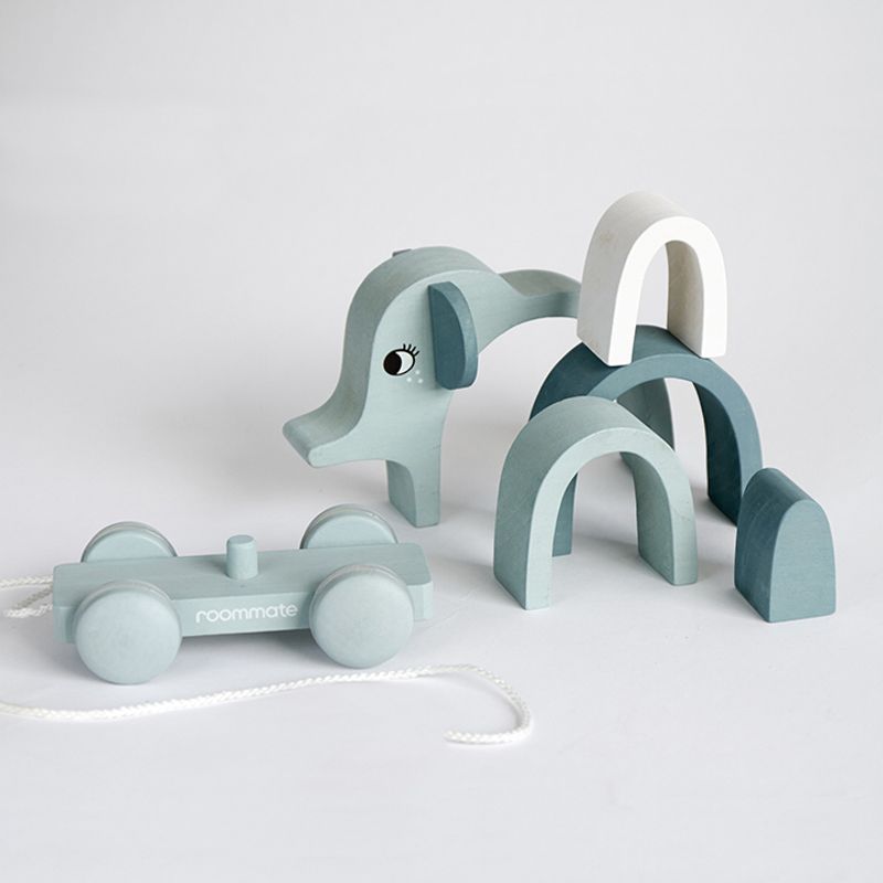 Elephant - Pull-along & Stacking Toy