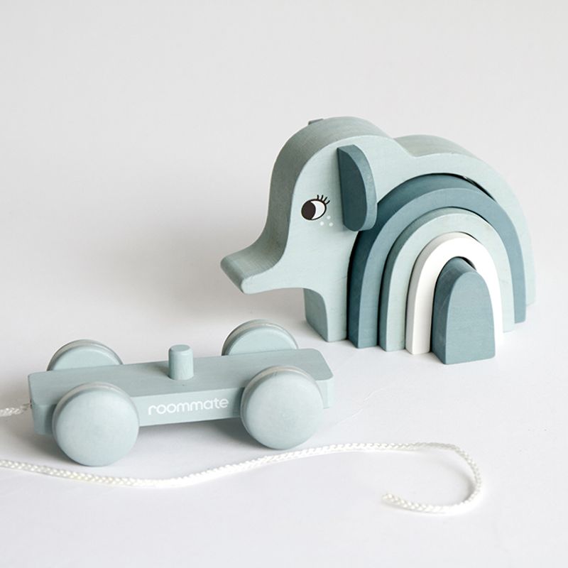 Elephant - Pull-along & Stacking Toy