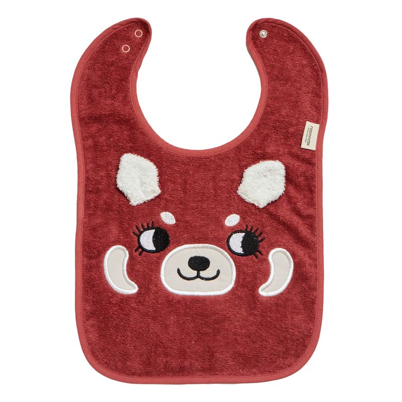 Bib - RED PANDA, red