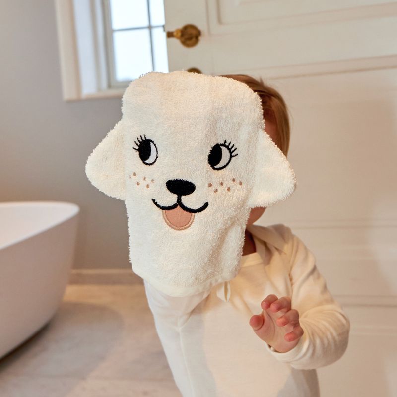 Wash Gloves - MONKEY, RED PANDA, DOG, set of 3