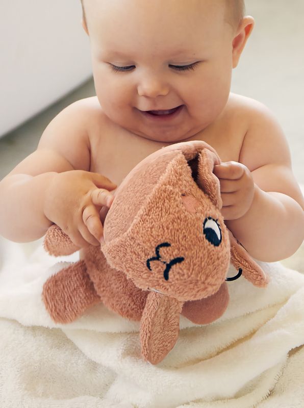 BUNNY Bathtub Toy / Wash Glove