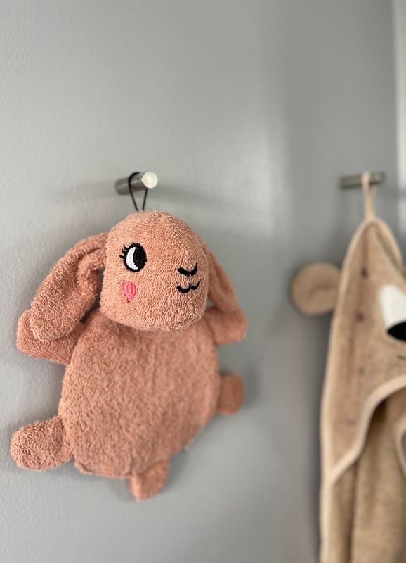 BUNNY Bathtub Toy / Wash Glove
