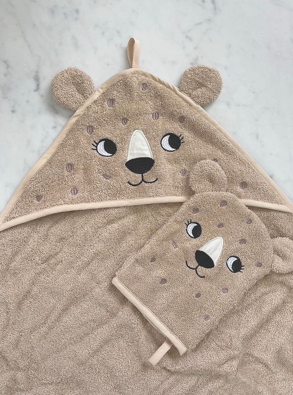 Hooded Towel - LEOPARD