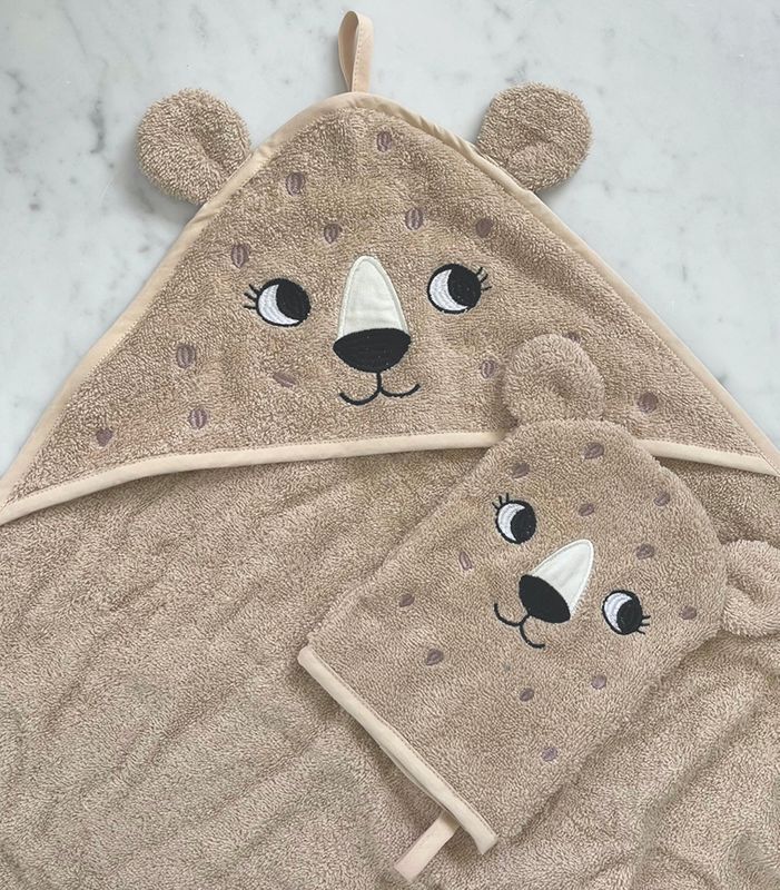 Hooded Towel - LEOPARD