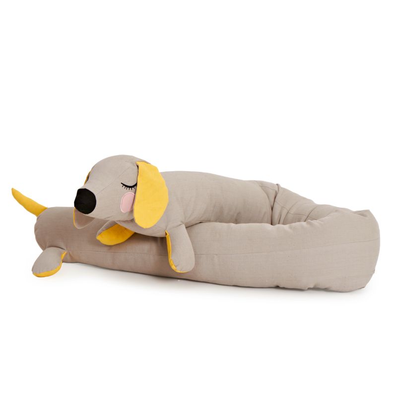 Lazy Long Dog Grey