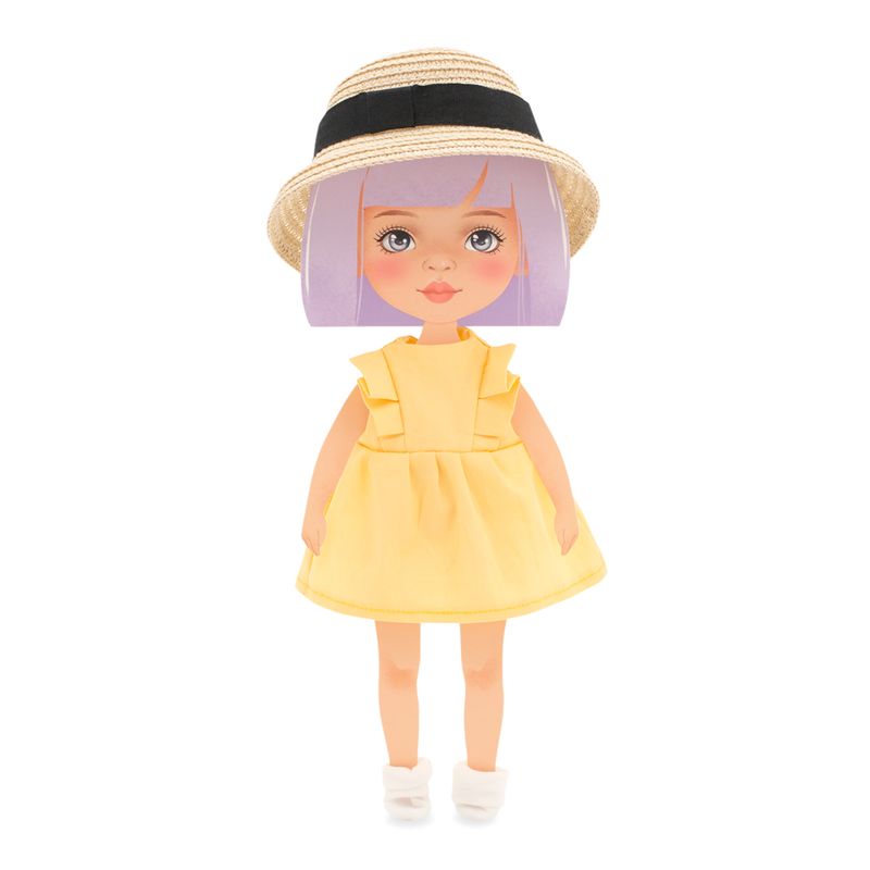 Clothing set: Yellow Dress