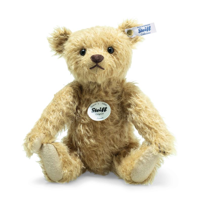 James Teddy Bear, Beige (26 cm)