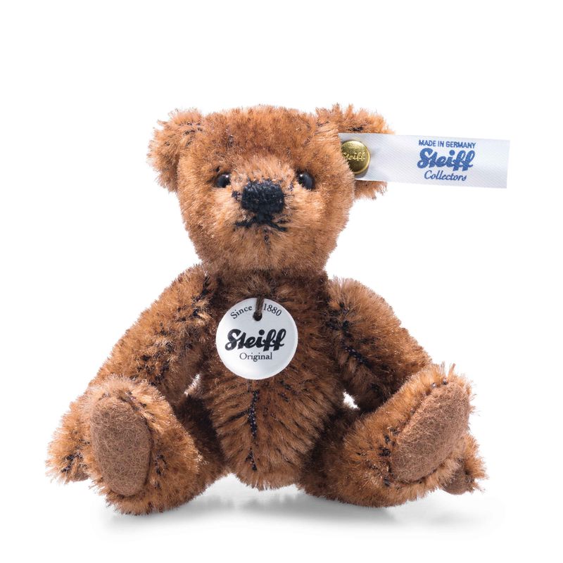 Mini Teddy Bear, Light Brown (9 cm)