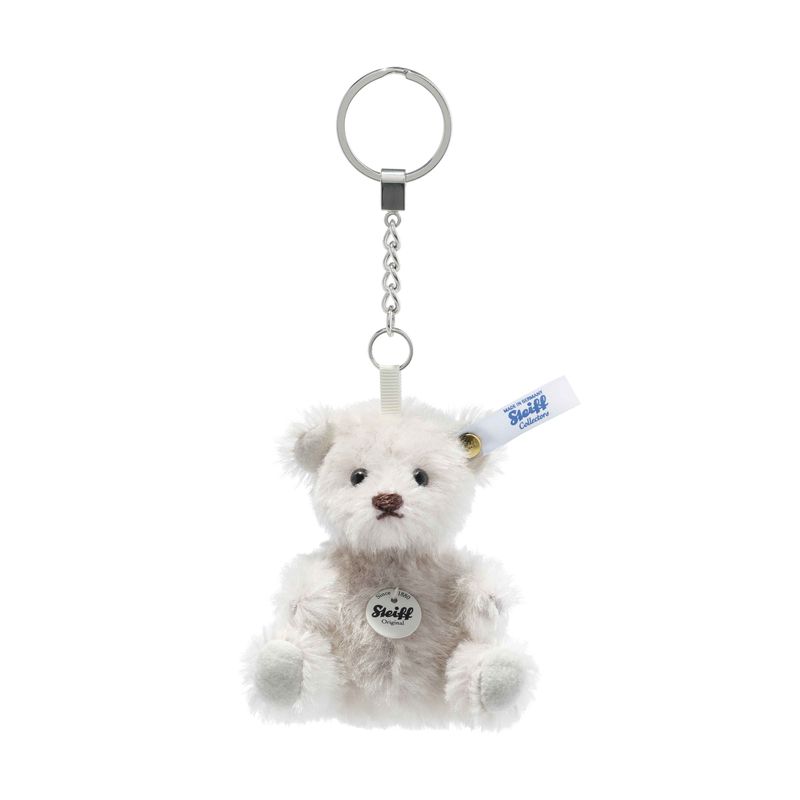 Pendant Mini Teddy Bear, White (8 cm)