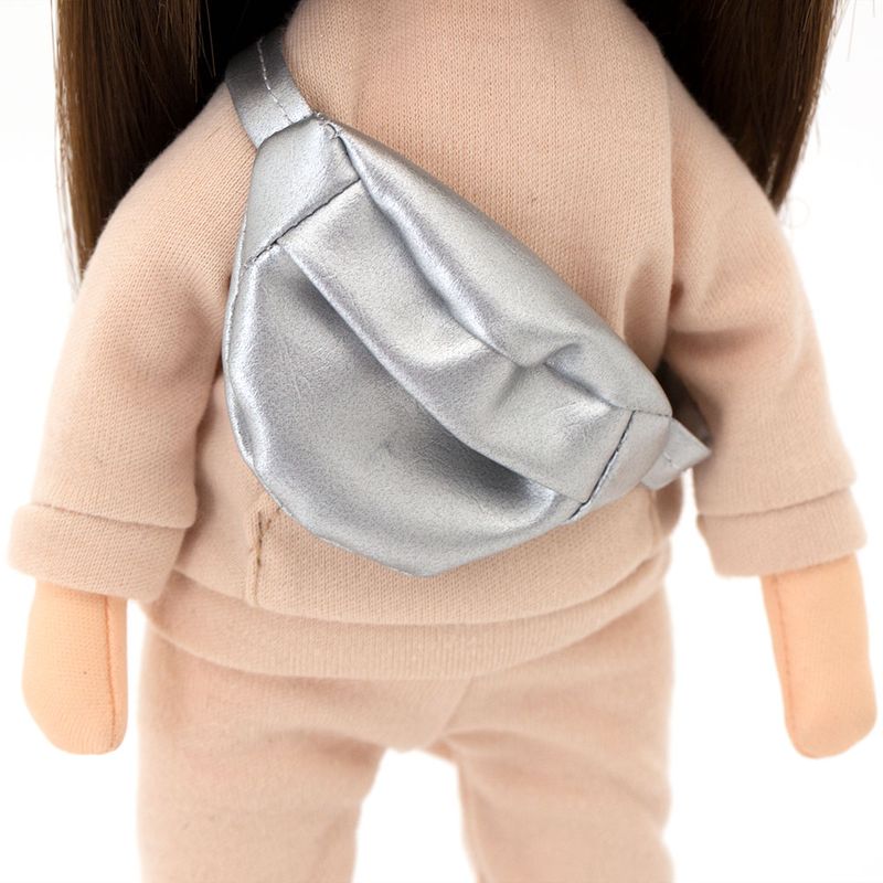 Sophie in a Beige Tracksuit