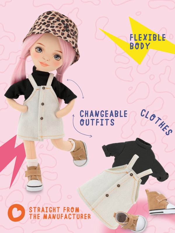 Billie in a Denim Sundress