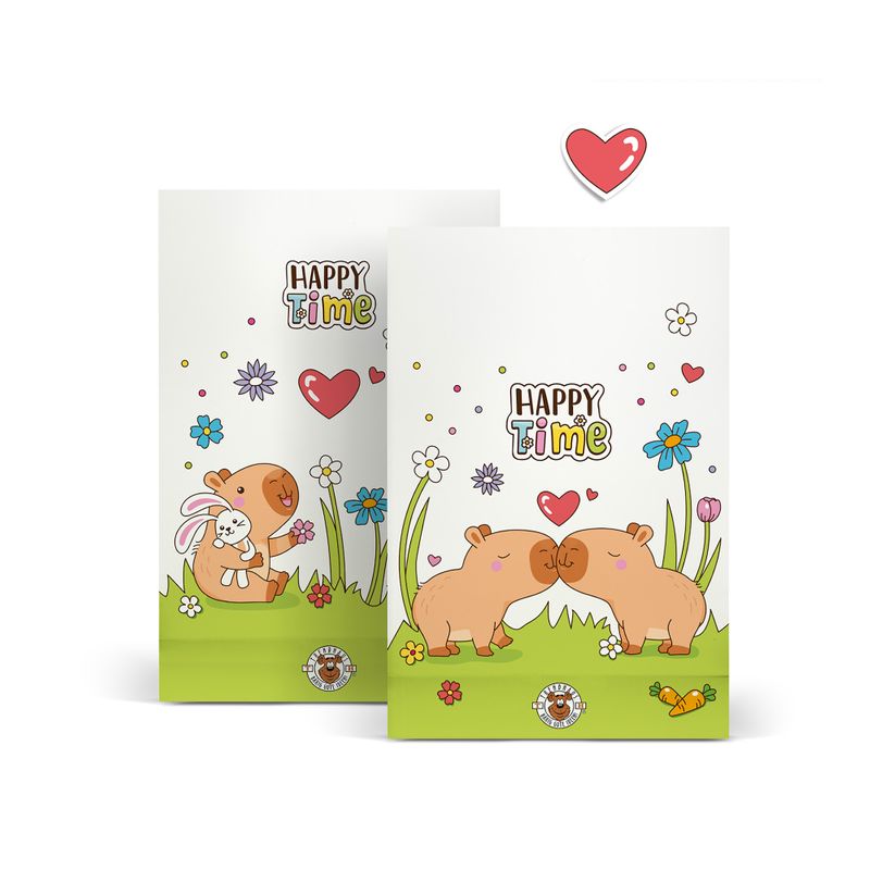 HAPPY SPRING TIME CAPYBARA Gift Bag