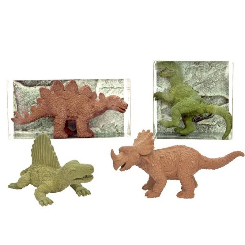 ERASER Dinosaur, 8 styles assorted