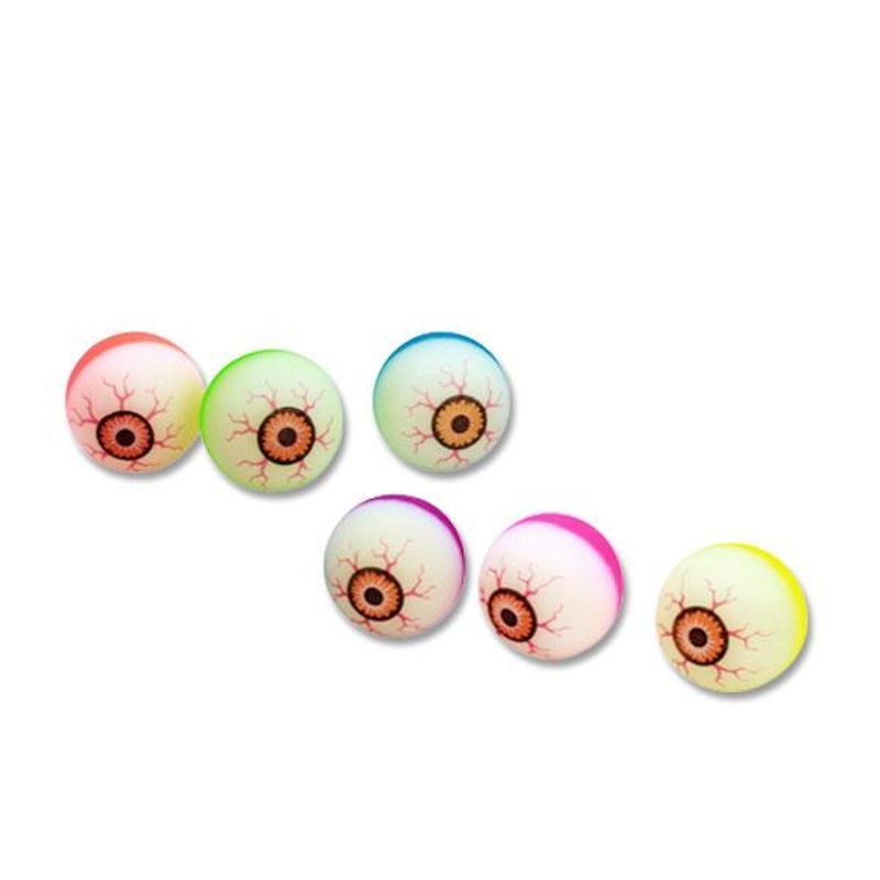 BOUNCING BALL Eyeball 37mm, 6 colours assorted