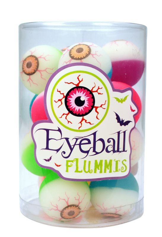 BOUNCING BALL Eyeball 37mm, 6 colours assorted