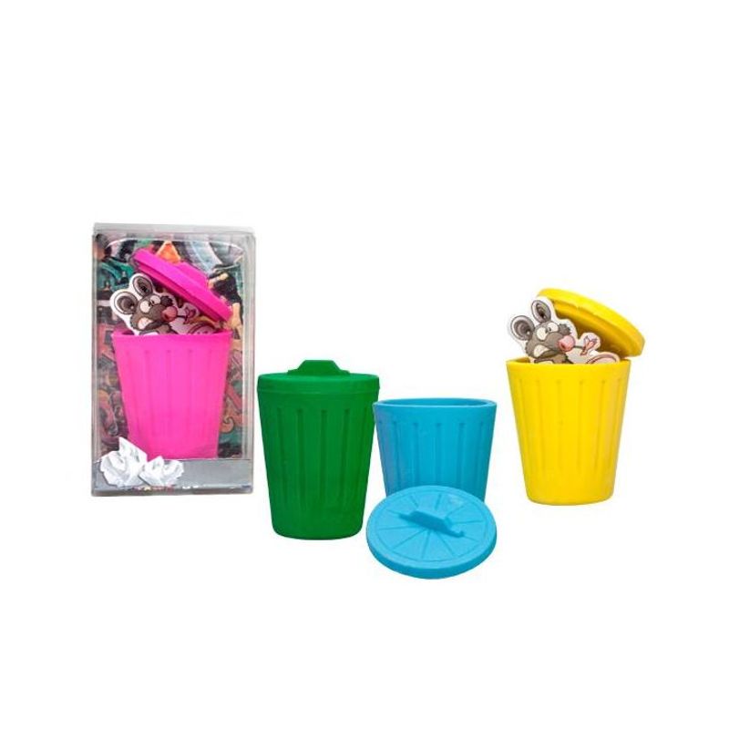 ERASER streetlife trash can, 4 colors assortedERASER streetlife trash can, 4 colors assorted