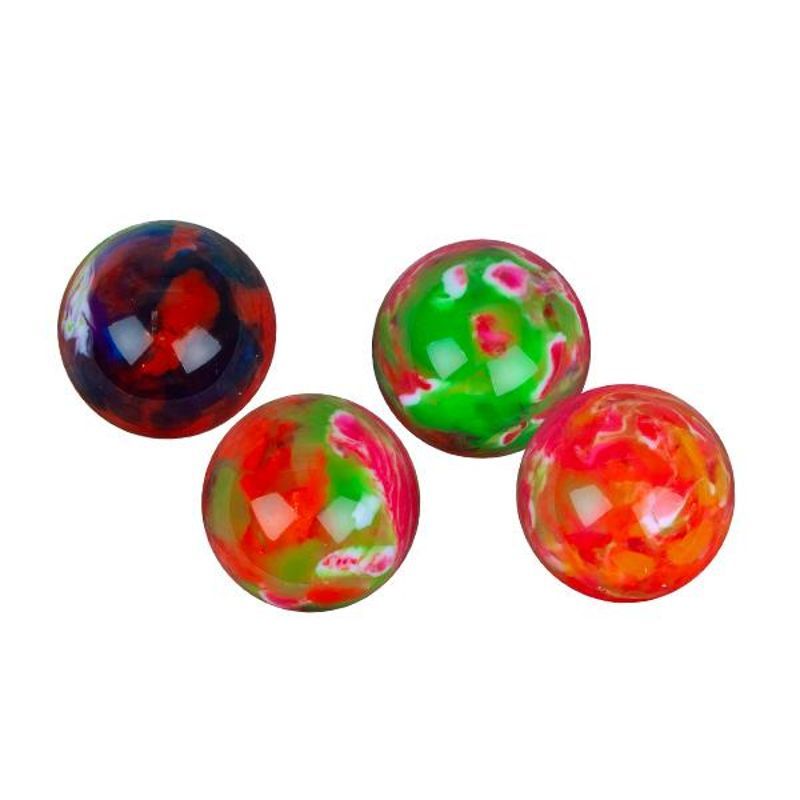BOUNCING BALL Crazy colour ball 43 mm, assorted