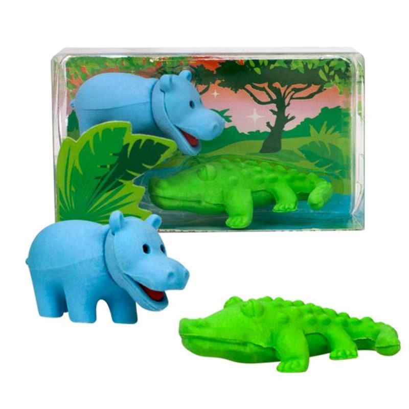 ERASER safari friends, set of 2