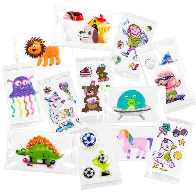 Colourful Sticker Box, assorted