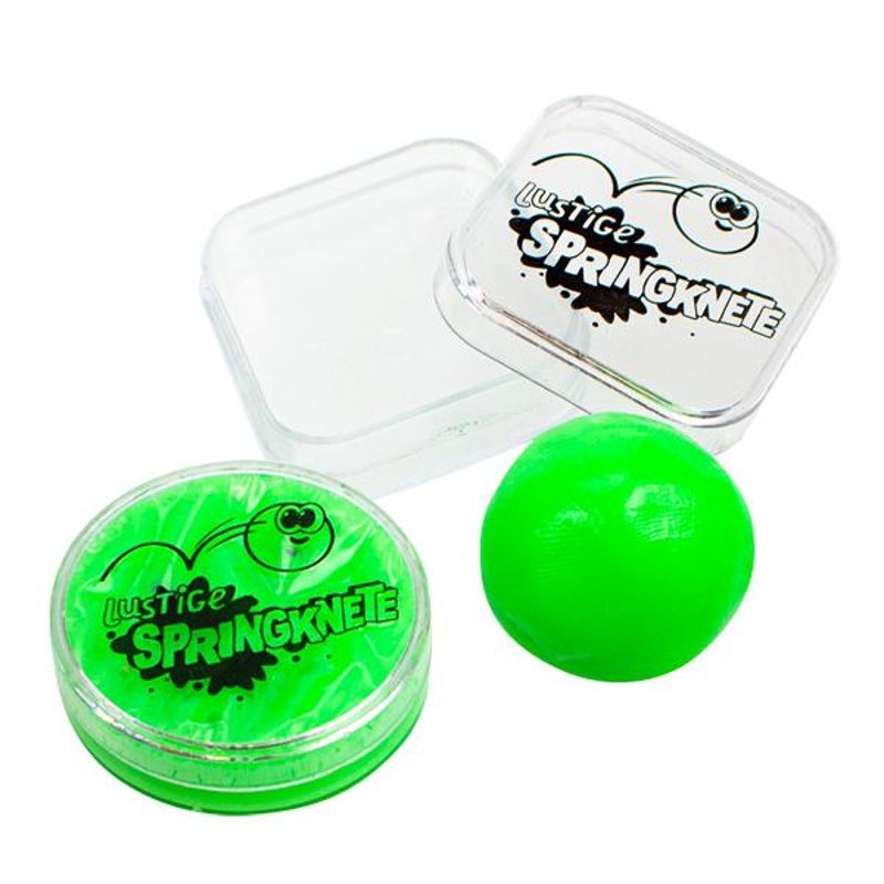 Funny bouncing putty, 4 different versions