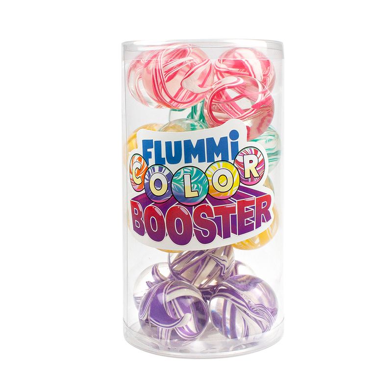 BOUNCING BALL Colour booster 43 mm, 4 different versions