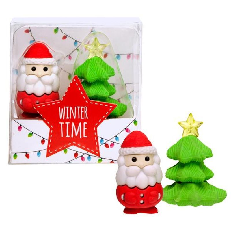ERASER Xmas-Time, set of 2 pcs