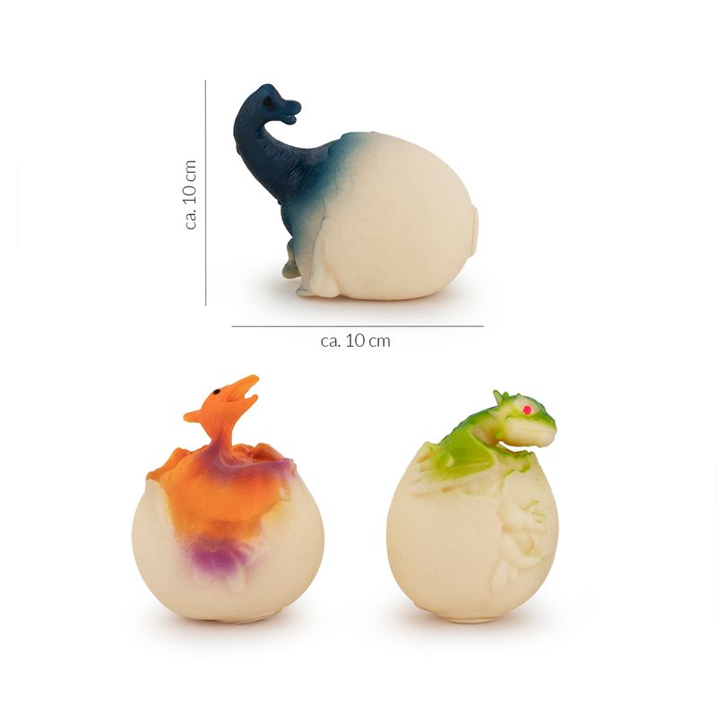 HEY DINO Squeezy dinosaur GitD, 3 different designs