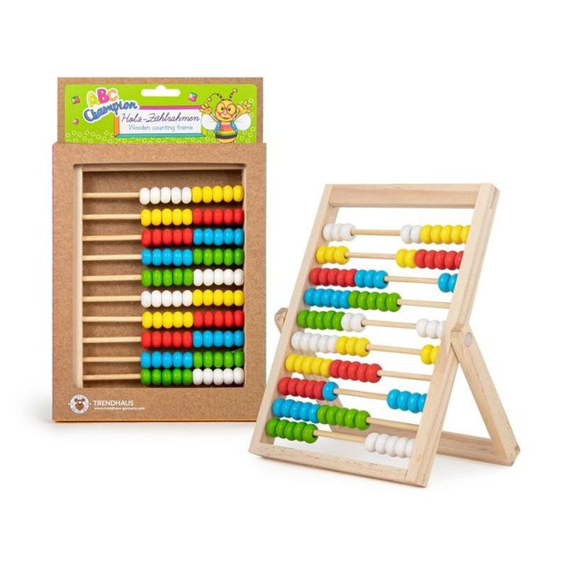 ABC CHAMPIONS Wooden Counting Frame
