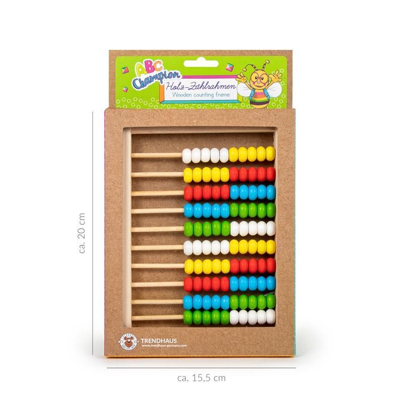 ABC CHAMPIONS Wooden Counting Frame