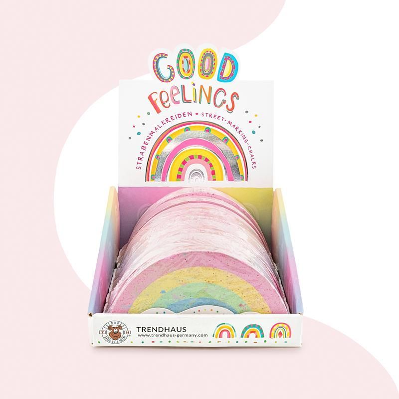GOOD FEELINGS Rainbow Pavement Chalk