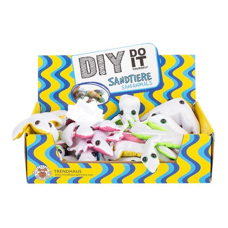 DIY Sand Animals, different varieties