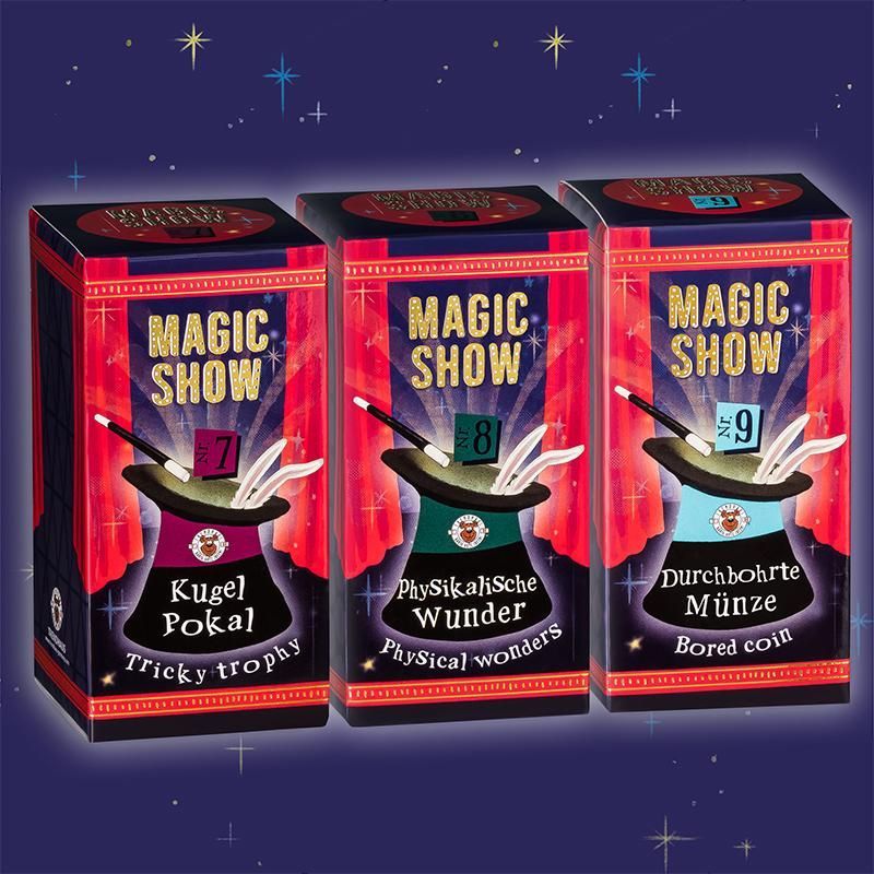 MAGIC SHOW Magic Tricks Set , 18 assorted