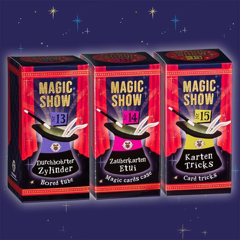 MAGIC SHOW Magic Tricks Set , 18 assorted