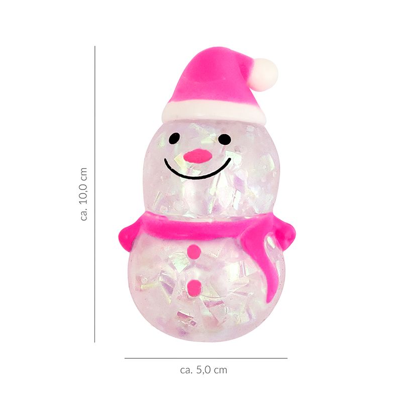 WICHTEL Splashy Sparkle Snowman, 3 assorted designs