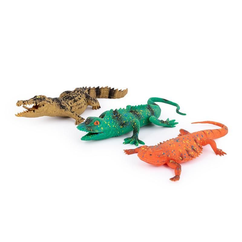 RETTE SICH WER KANN! Stretchy Reptiles XL, 6 different designs