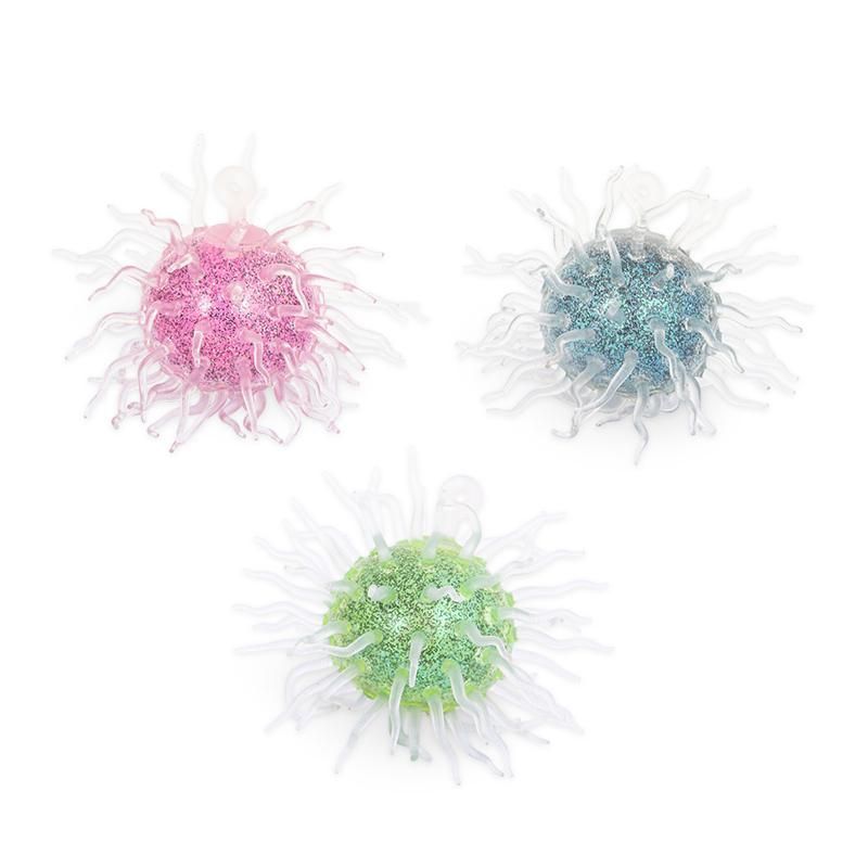 RETTE SICH WER KANN! Sticky Light-Up Tentacle Balls, 3 different designs