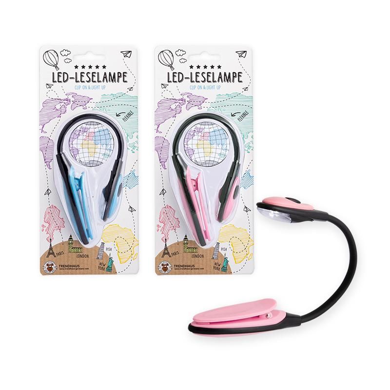 ALLES FÜR DIE SCHULE Premium Flexi LED Reading Lamp, 2 varieties