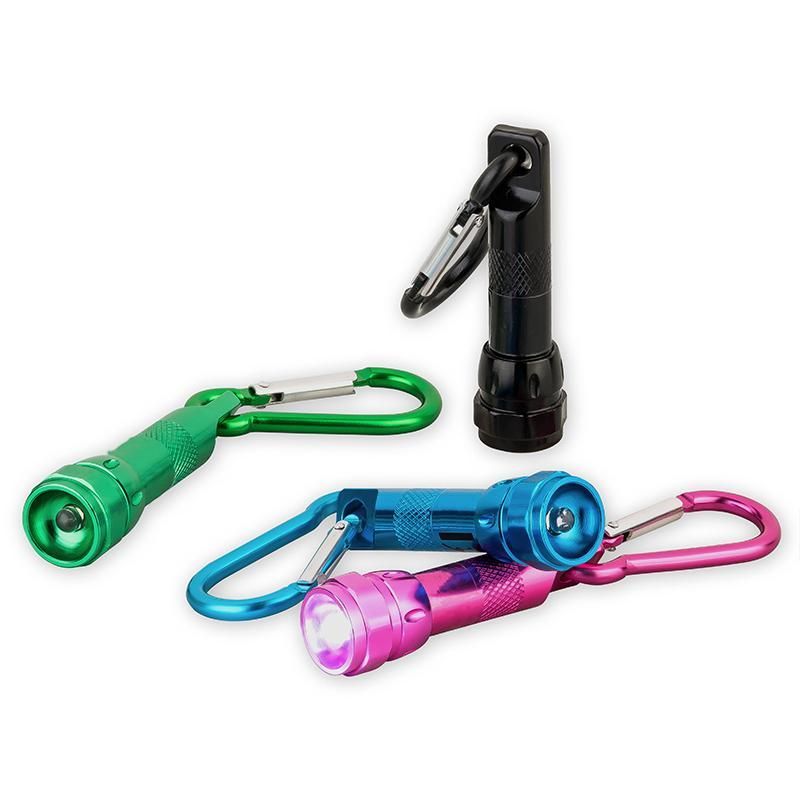 XTREME Torch With Carabiner, 4 assorted