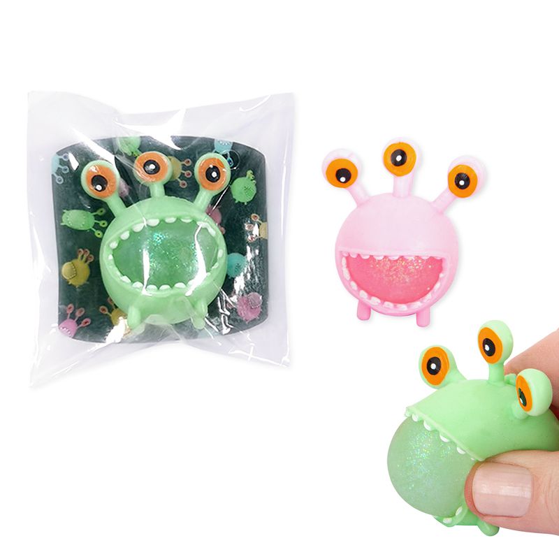 Monster Alarm Squeeze Monster, 2 assorted