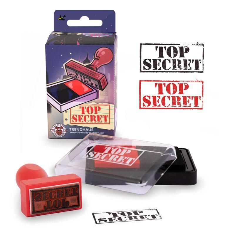 CITY AGENTS Top Secret Stamp Set, set of 2