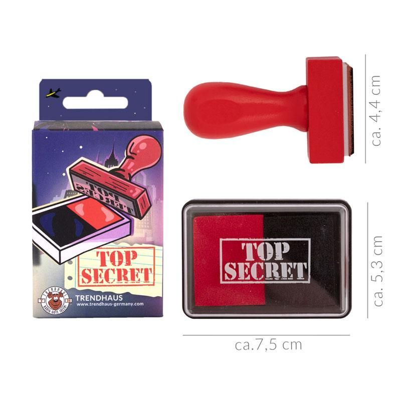 CITY AGENTS Top Secret Stamp Set, set of 2