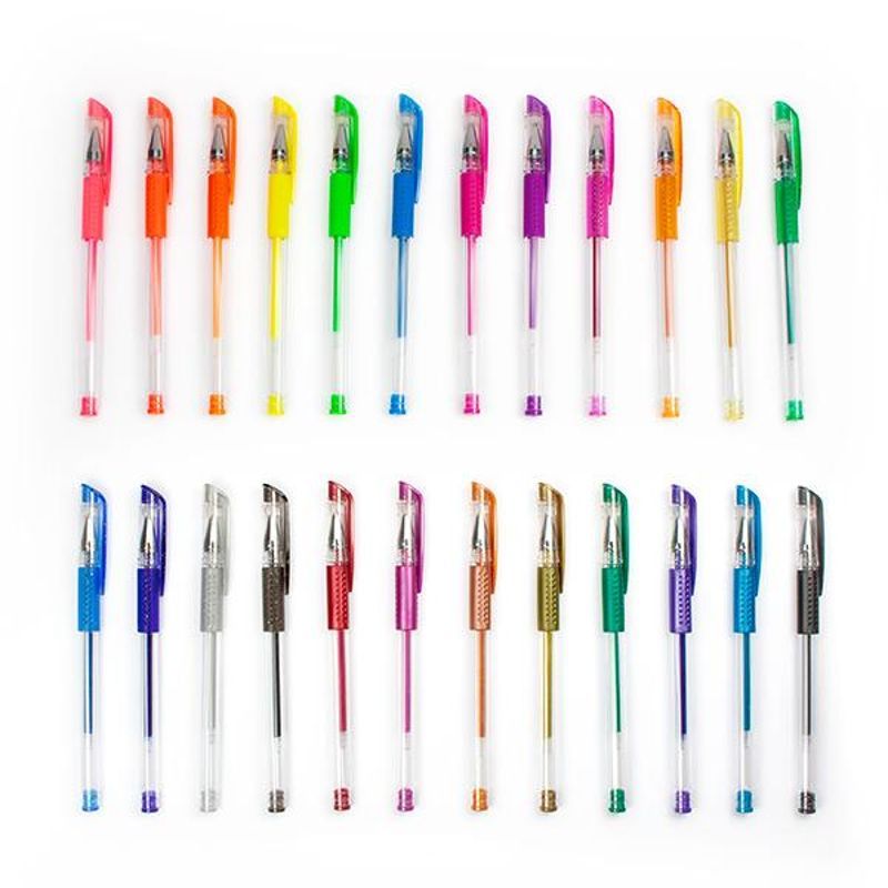 FREUDE SCHENKEN Premium gel pens, set of 24