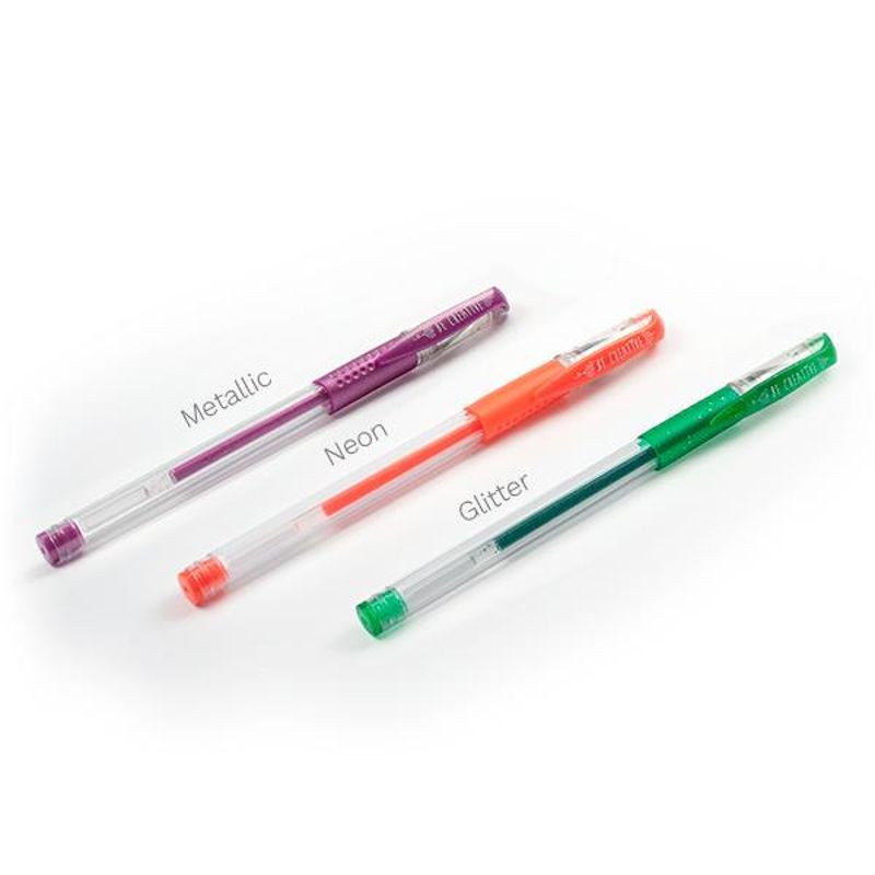 FREUDE SCHENKEN Premium gel pens, set of 24