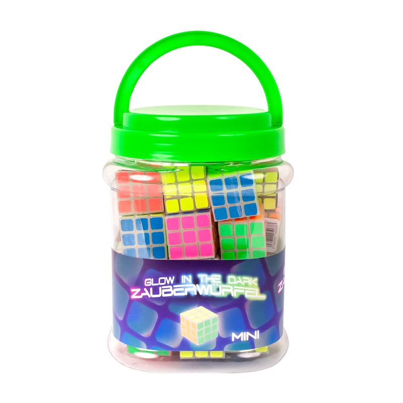 Glow in the dark mini magic cube