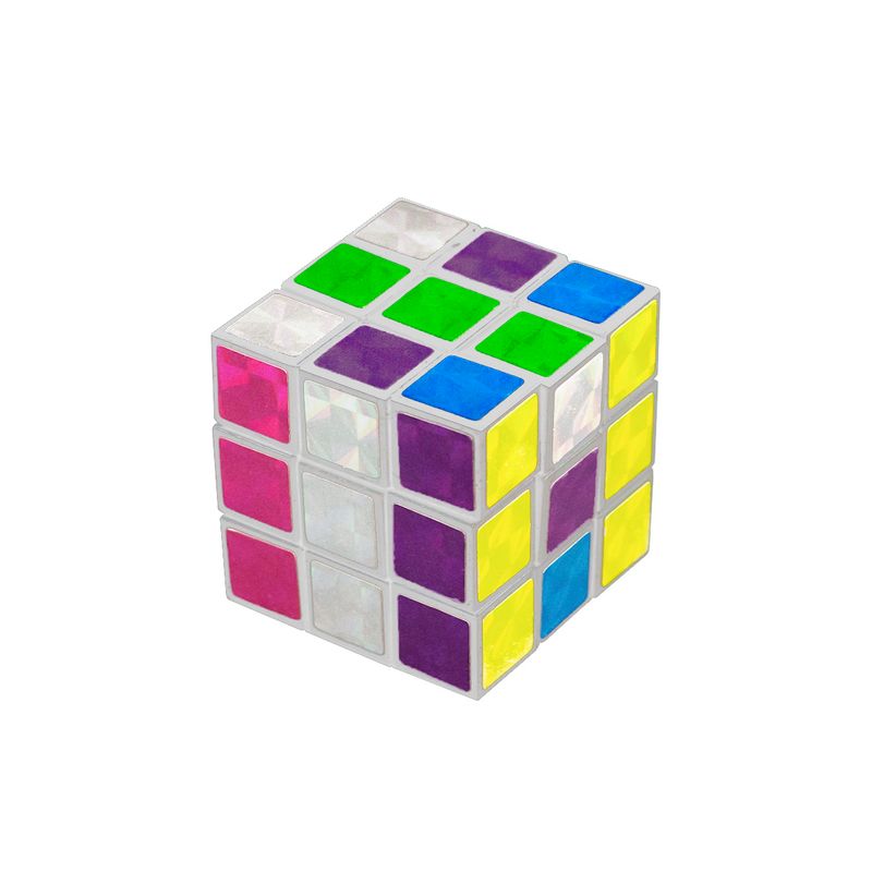 Glittery mini magic cube