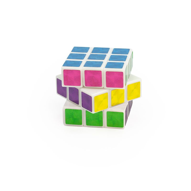 Glittery mini magic cube