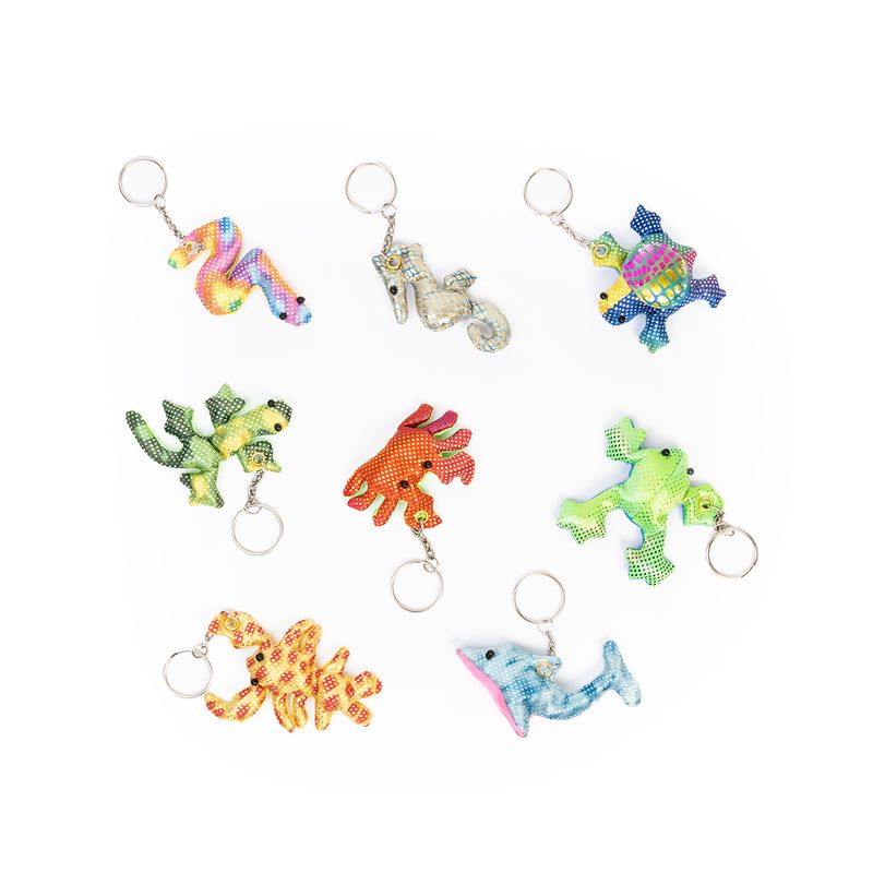 Key ring, sand creatures, several to choose from
