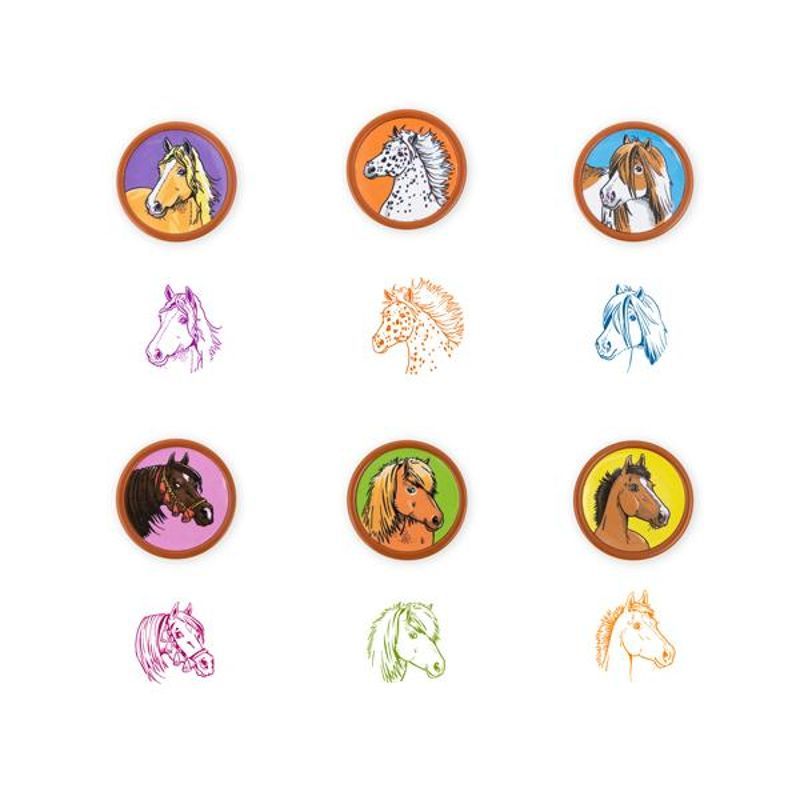 Self-inking Horse Breeds Stamps, choice of 6