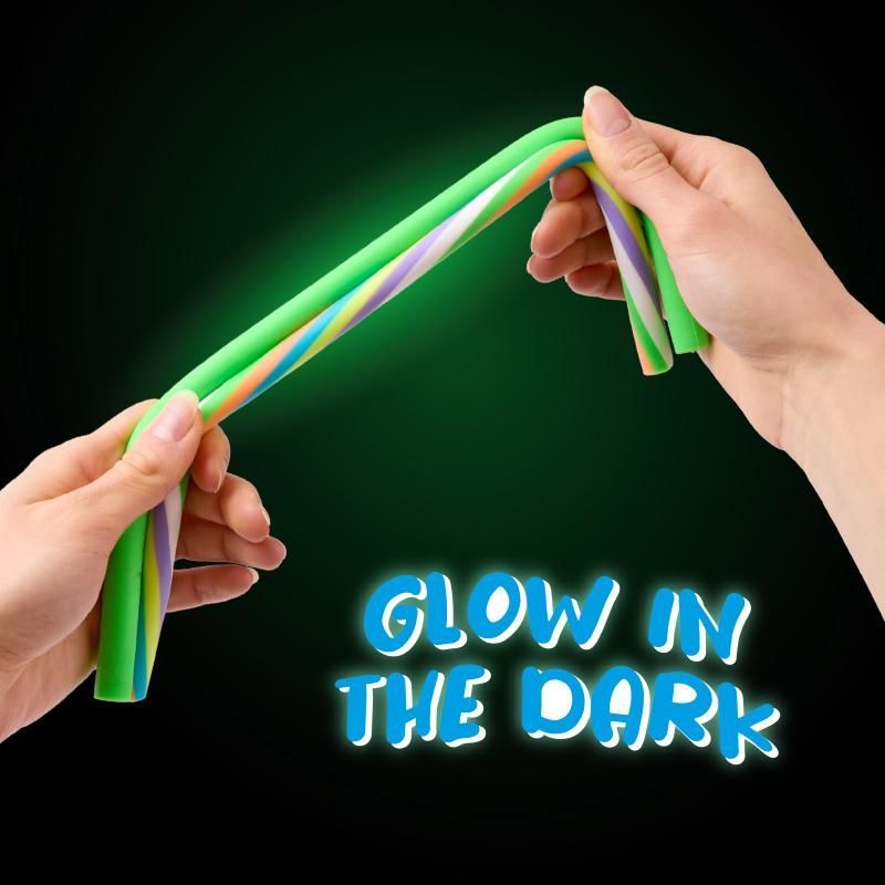 Power String Glow in the Dark, 6 assorted